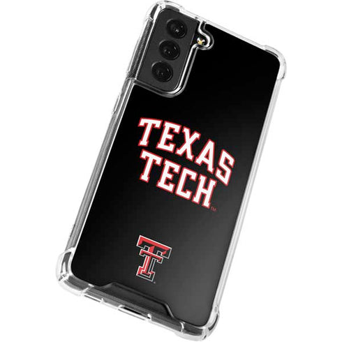 Texas Tech University Bold Galaxy S21 FE Clear Case