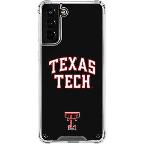 Texas Tech University Bold Galaxy S21 Plus 5G Clear Case