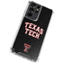 Texas Tech University Bold Galaxy S21 Ultra 5G Clear Case