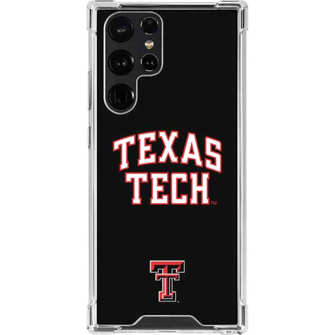 Texas Tech University Bold Galaxy S22 Ultra Clear Case