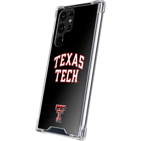 Texas Tech University Bold Galaxy S22 Ultra Clear Case