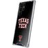 Texas Tech University Bold Galaxy S22 Ultra Clear Case