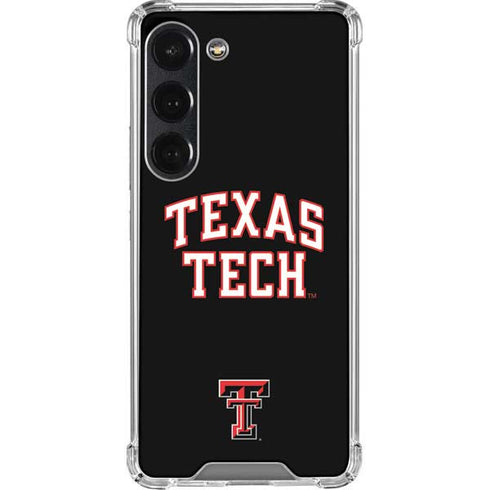 Texas Tech University Bold Galaxy S23 Clear Case