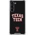 Texas Tech University Bold Galaxy S23 Plus Clear Case