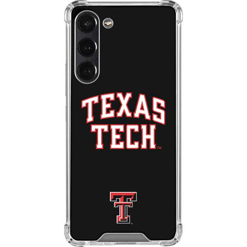Texas Tech University Bold Galaxy S24 FE Clear Case