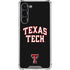 Texas Tech University Bold Galaxy S24 FE Clear Case