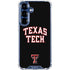Texas Tech University Bold Galaxy S25 FE Clear Case