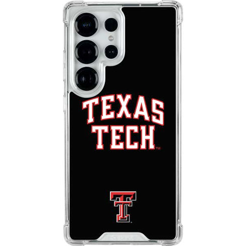 Texas Tech University Bold Galaxy S25 Ultra Clear Case