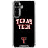 Texas Tech University Bold Galaxy S26 Clear Case