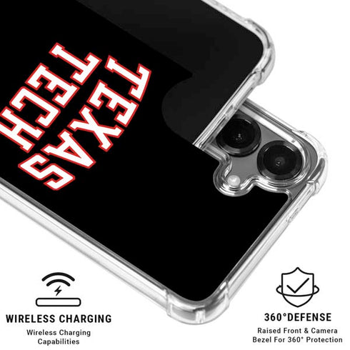 Texas Tech University Bold Galaxy S26 Clear Case