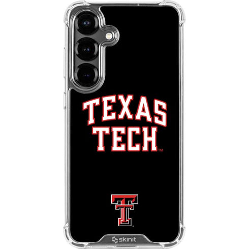 Texas Tech University Bold Galaxy S26 Plus Clear Case