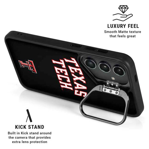 Texas Tech University Bold Galaxy S26 Ultra Kickstand Case