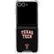 Texas Tech University Bold Galaxy Z Flip7 Clear Case