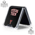 Texas Tech University Bold Galaxy Z Flip7 Clear Case