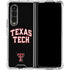 Texas Tech University Bold Galaxy Z Fold4 5G Clear Case