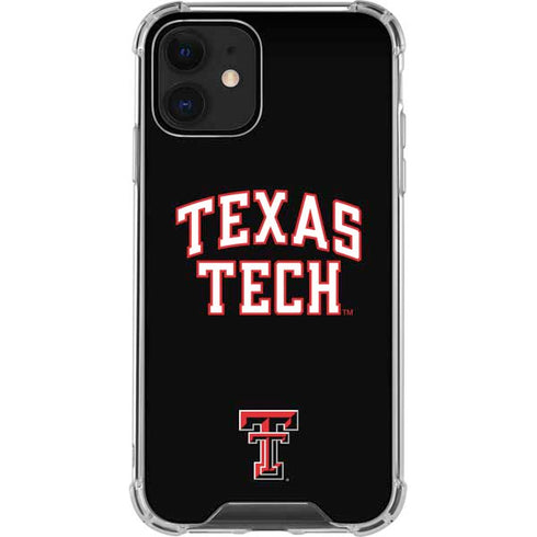 Texas Tech University Bold iPhone 12 Clear Case