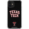 Texas Tech University Bold iPhone 12 Clear Case