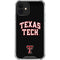 Texas Tech University Bold iPhone 12 Mini Clear Case