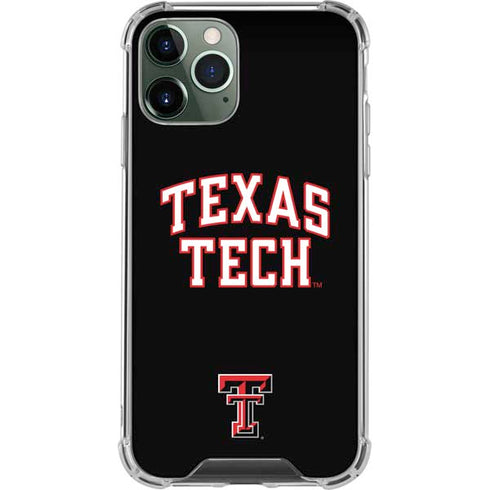 Texas Tech University Bold iPhone 12 Pro Clear Case