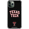 Texas Tech University Bold iPhone 12 Pro Clear Case