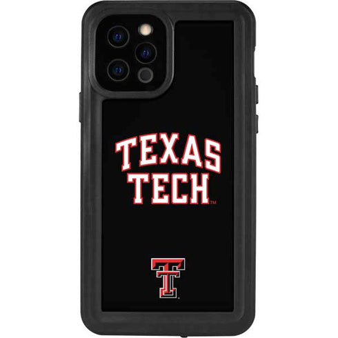 Texas Tech University Bold iPhone 12 Pro Waterproof Case
