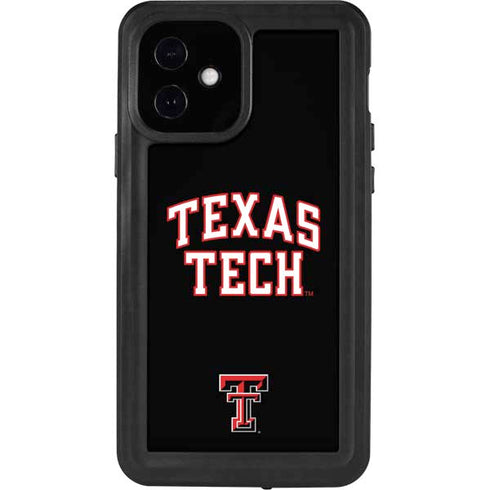 Texas Tech University Bold iPhone 12 Waterproof Case