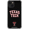 Texas Tech University Bold iPhone 13 Mini Clear Case