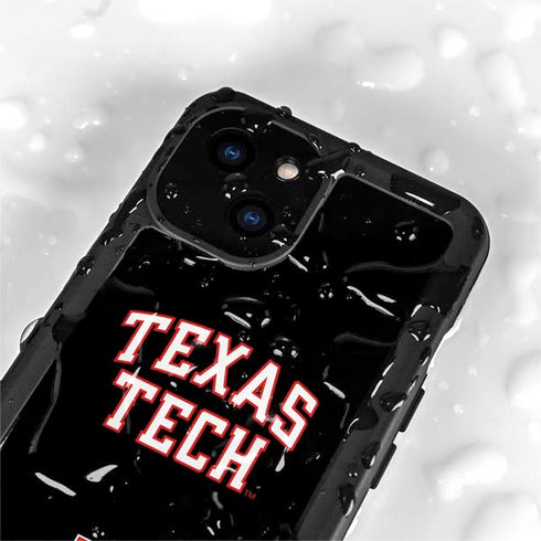Texas Tech University Bold iPhone 13 Mini Waterproof Case