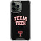 Texas Tech University Bold iPhone 13 Pro Max Clear Case