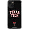 Texas Tech University Bold iPhone 14 Clear Case
