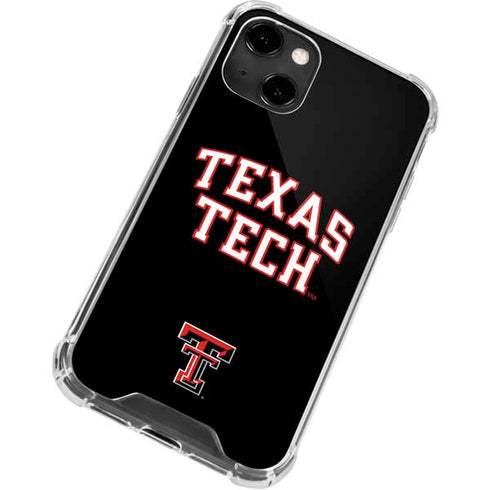 Texas Tech University Bold iPhone 14 Clear Case