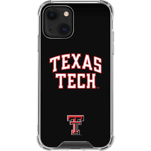 Texas Tech University Bold iPhone 14 Plus Clear Case