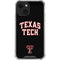 Texas Tech University Bold iPhone 14 Plus Clear Case