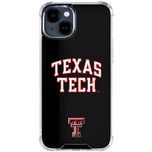 Texas Tech University Bold iPhone 15 Clear Case