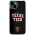 Texas Tech University Bold iPhone 15 Clear Case