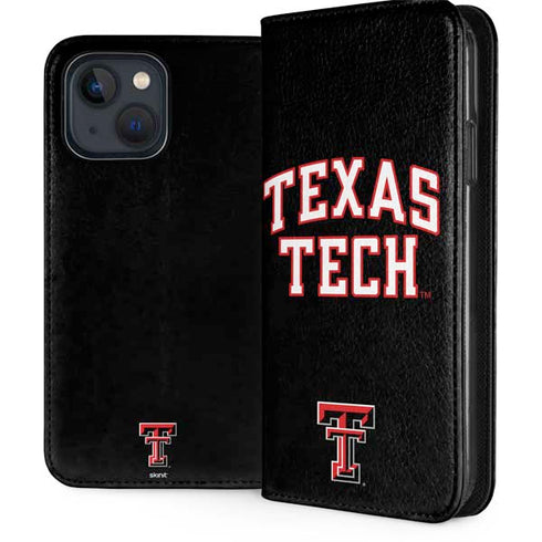 Texas Tech University Bold iPhone 15 Plus Folio Case