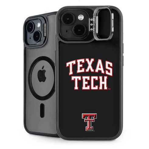 Texas Tech University Bold iPhone 15 Plus Kickstand Case