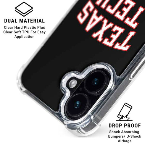 Texas Tech University Bold iPhone 16 MagSafe Case