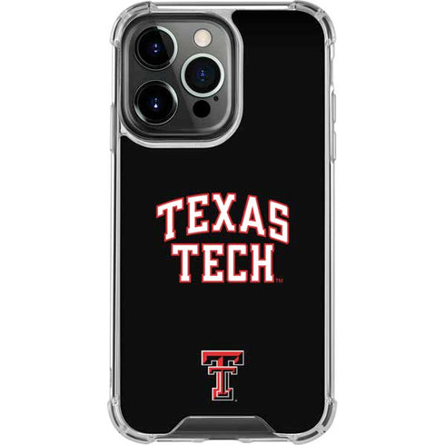 Texas Tech University Bold iPhone 16 Pro Clear Case