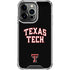 Texas Tech University Bold iPhone 16 Pro Max Clear Case