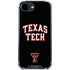 Texas Tech University Bold iPhone 16e Clear Case