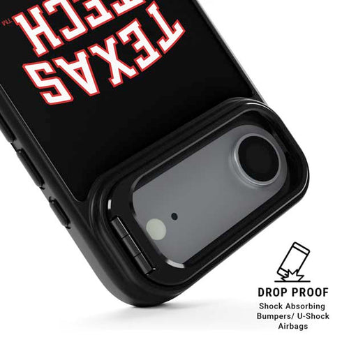 Texas Tech University Bold iPhone 17 Air Kickstand Case