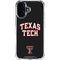 Texas Tech University Bold iPhone 17 Clear Case