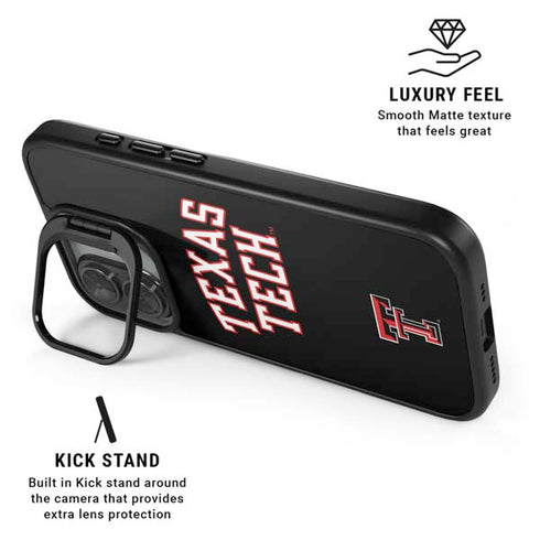 Texas Tech University Bold iPhone 17 Kickstand Case