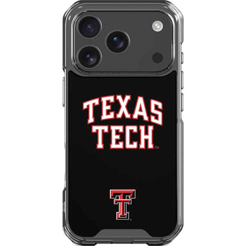 Texas Tech University Bold iPhone 17 Pro Clear Case