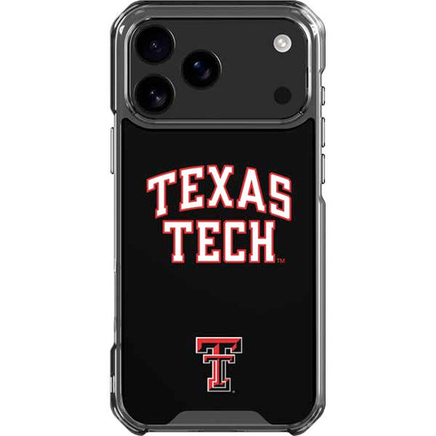 Texas Tech University Bold iPhone 17 Pro Max Clear Case