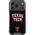 Texas Tech University Bold iPhone 18 Pro Clear Case