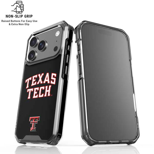Texas Tech University Bold iPhone 18 Pro Clear Case