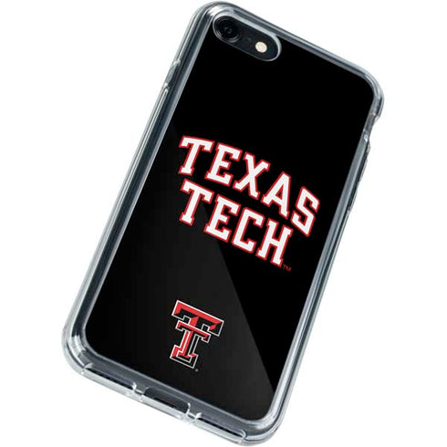 Texas Tech University Bold iPhone SE (2nd & 3rd Gen) Clear Case