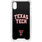 Texas Tech University Bold iPhone XS Clear Case